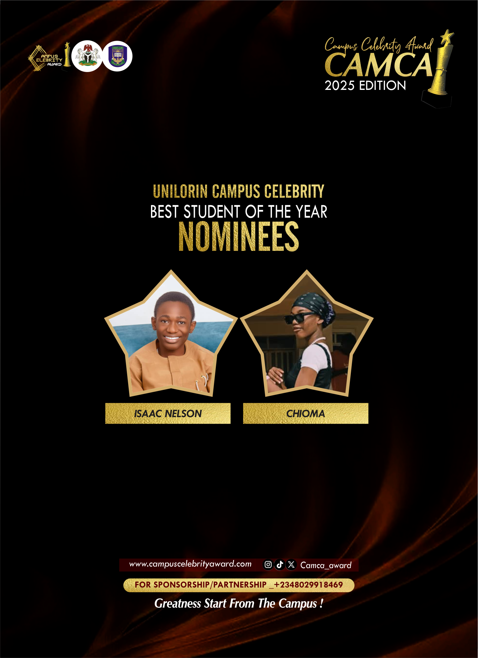 BEST STUDENT - UNILORIN