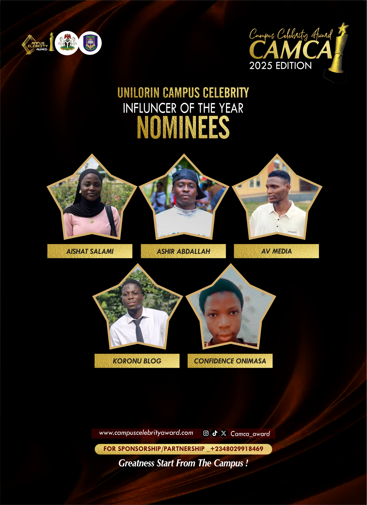 INFLUENCER - UNILORIN