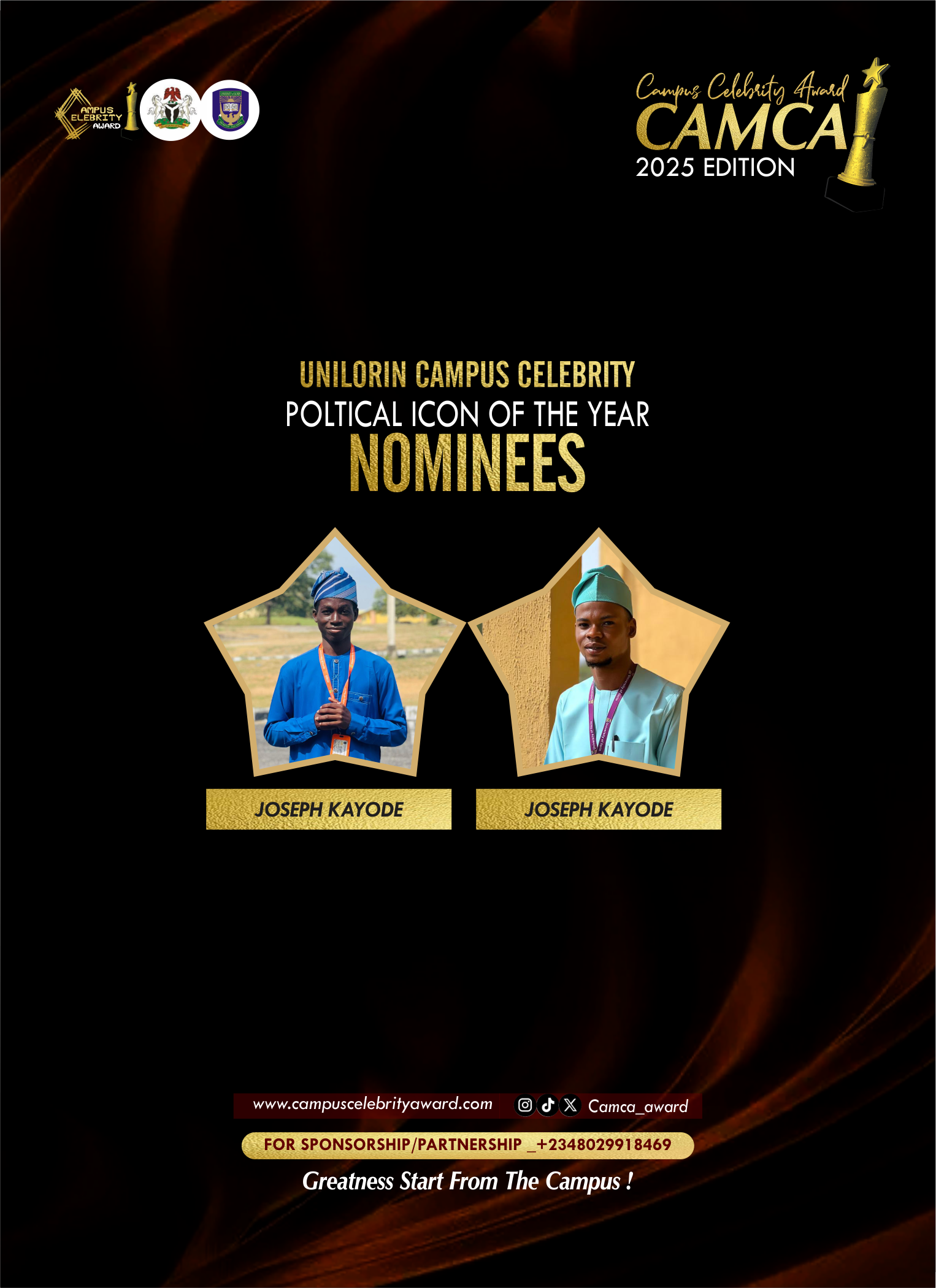 POLITICAL ICON - UNILORIN