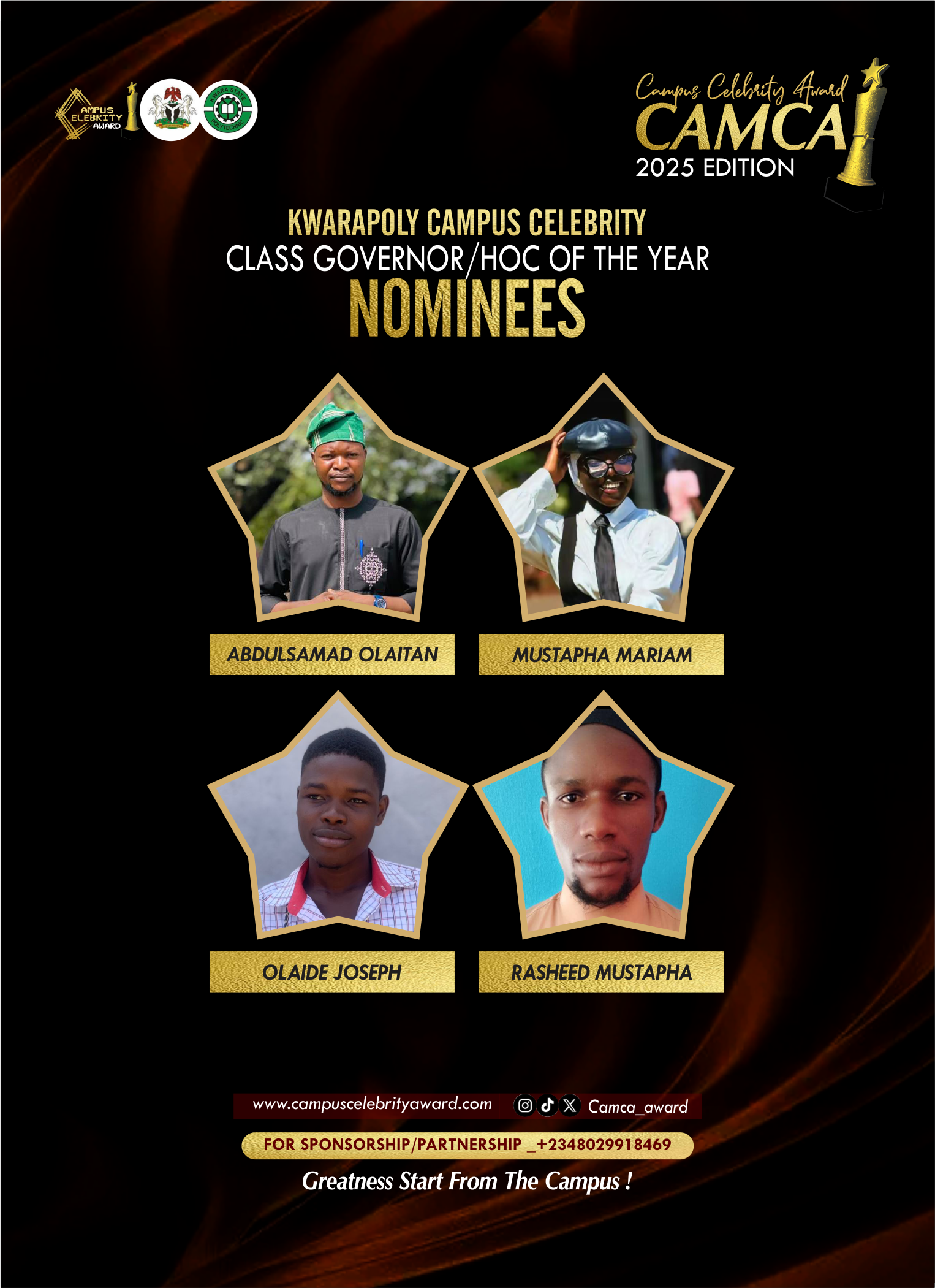 CLASS GOVERNOR / HOC - KWARAPOLY